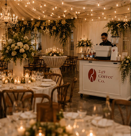 Full Event Setup — 249 Coffee Co.